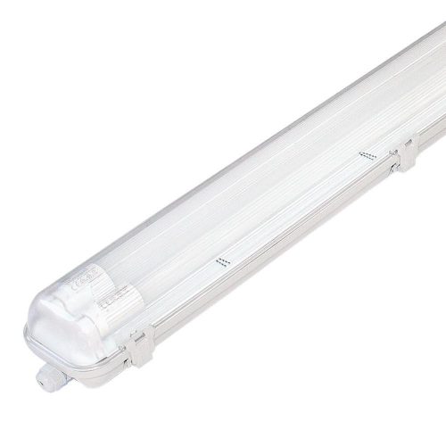 Commel LED armatúra lámpatest, por és víz mentes, 2db LED fénycsővel 2x24 W 156 cm 4000k