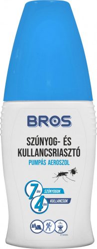 Bros Plus szúnyog és kullancs riasztó pumpás 100ml