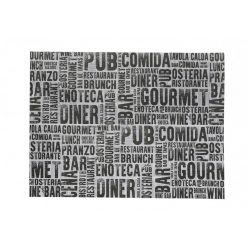   Infibra tányéralátét Gourmet mintás 30x40cm 250 darab/csomag