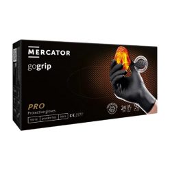 MERCATOR GoGrip Black Gumikesztyű L-es