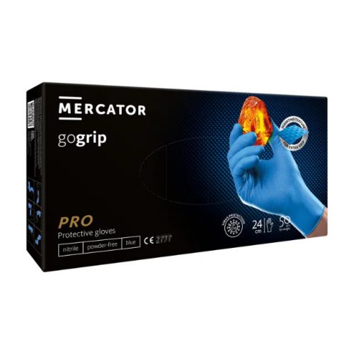 MERCATOR GoGrip Blue Gumikesztyű M-es