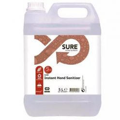   Sure Instant Handsanitizer tejsav alapú, alkoholmentes kézfertőtlenítő 5L (2db/karton)