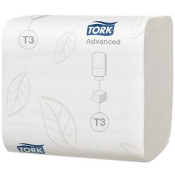   Tork T3 hajtogatott toalettpapír Advanced 252lap/csg, 36csg/karton