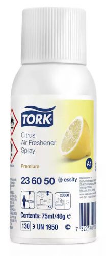 Tork illatosító A1 utántöltő Premium aerosol (12db/karton) citrus