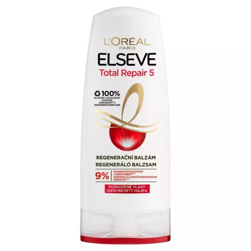 L'Oréal Paris Elseve Total Repair 5 Regeneráló Balzsam 200ml (12db/karton)