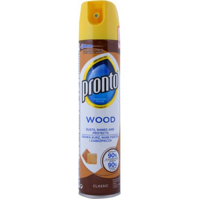 Pronto aerosol Wood Classic bútotisztítószer 250ml (12db/karton)