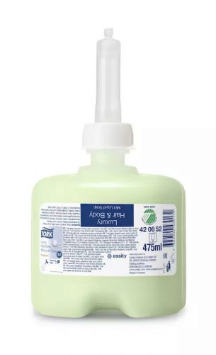 Tork folyékony szappan S2 Premium pipere mini luxus, 0,475ml/db, 8db/karton