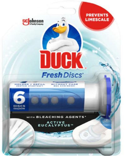 Duck wc öblítő korong 36ml 6db-os (6csg/karton) eucalyptus