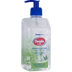   Bradolife kézfertőtlenítő gél 500ml (10db/karton) ALOE VERA