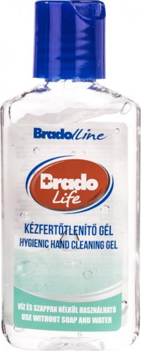 Bradolife kézfertőtlenítő gél 50ml (12db/karton)