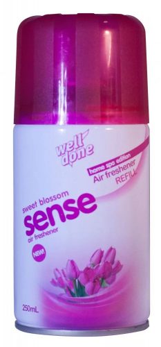 Well Done Sense légfrissítő utántöltő 250ml (12db/karton) Sweet blossom 