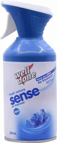 Well Done Sense légfrissítő premium 250ml (12db/karton) Fresh nature 