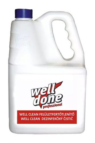 Well Done WellClean Felületfertőtlenítő 5L (5db/karton)