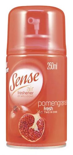 Well Done Sense Légfrissítő utántöltő 250ml (12db/karton) Gránátalma 