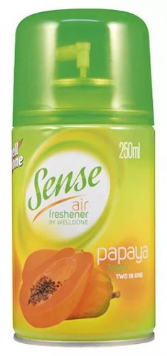 Well Done Sense Légfrissítő utántöltő 250ml (12db/karton) Papaya 