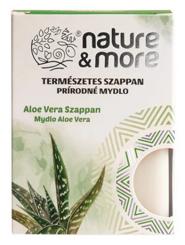 Well Done Nature&more természetes szappan 100g (48db/karton) aloe vera 