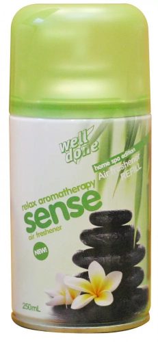 Well Done Sense légfrissítő utántöltő 250ml (12db/karton) RELAX aromatherapy  