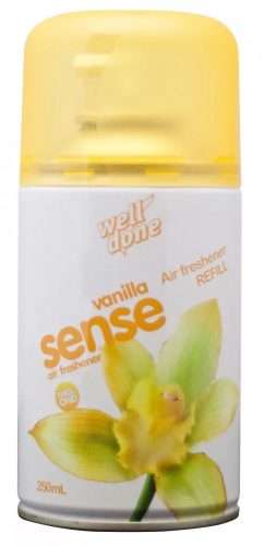 Well Done Sense légfrissítő utántöltő 250ml (12db/karton) Vanilla magnolia 