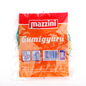 Befőttes gumi Mazzini 10g (100csg/gyűjtő, 600cs/karton)