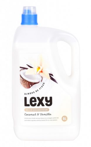 Lexy öblítő 5L (3db/karton) Coconut And Vanila