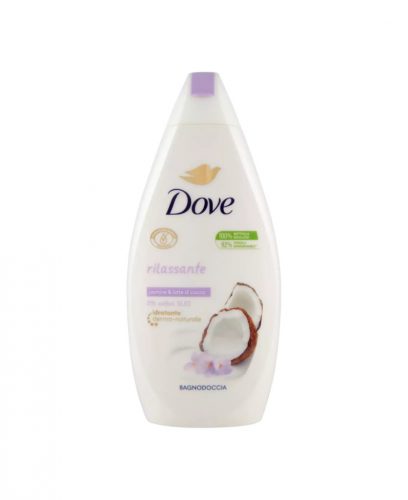 Dove Relaxing tusfürdő 450ml (6db/karton) Kókusztej és Jázmin