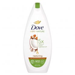   Dove Restoring Ritual Tusfürdő 400ml (12db/karton) Kókuszolaj és Mandulatej