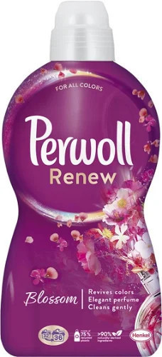 Perwoll folyékony mosószer 1,98L (8db/karton) Renew Blossom