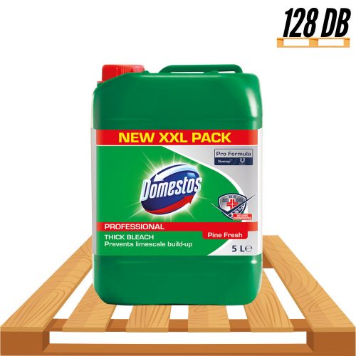 Raklapos - Domestos fertőtlenítő lemosószer 5L (128 kanna/raklap) Pine