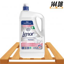   Raklapos - Lenor öblítő 4,75L (3db/karton, 144db/raklap) sensitiv fehér