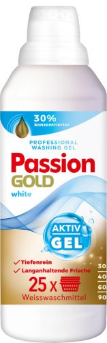 Passion Gold  mosógél fehér ruhákhoz 1L / 25 mosás