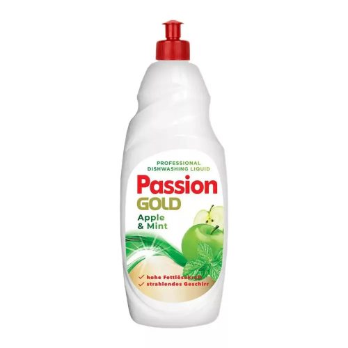 Passion Gold  mosogatószer alma & menta illat 850ml