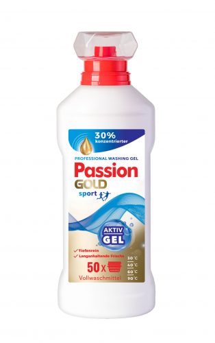 Passion Gold  mosógél sport ruhákhoz 2L / 50 mosás