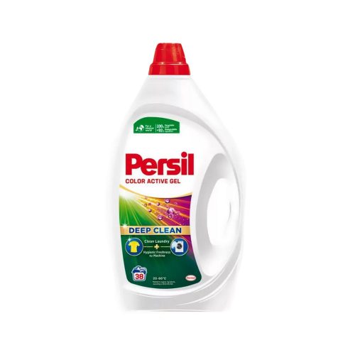 Persil Deep Clean Color Active Gel folyékony mosószer 1,71L 38 Mosásos