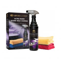   Lotus Cleaning Ultra Nano Finishing Kit  Ultra Nano Gyors Wax Csomag