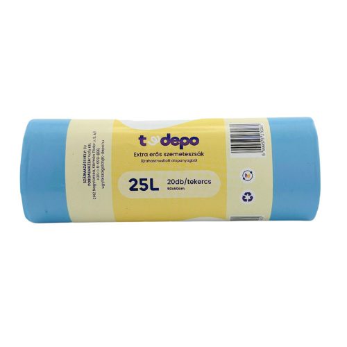 DEPO szemeteszsák 25L - 50*50cm extra erős 20db/tek