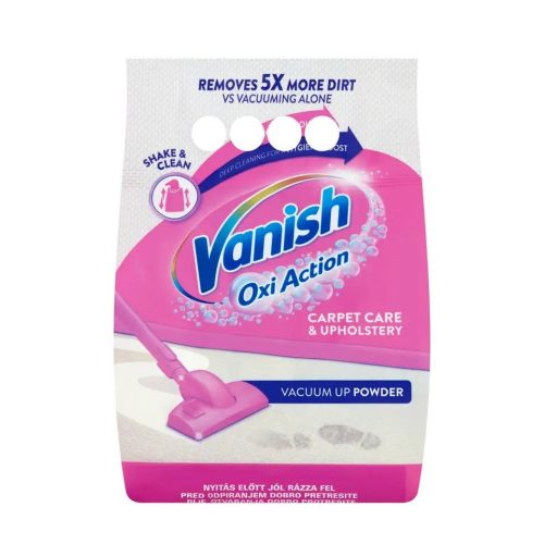 Vanish Shake & Clean Szőnyegtisztító Por  650 g