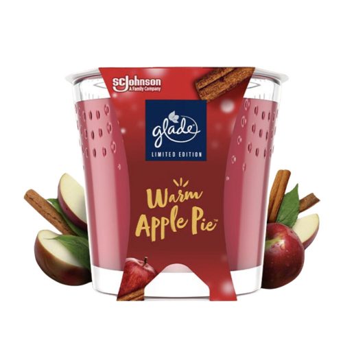 Glade illatgyertya - Warm Apple Pie 129g