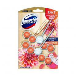   Domestos Aroma Lux WC-rúd Dahlia Flower & Dragon Fruit  2x55g 