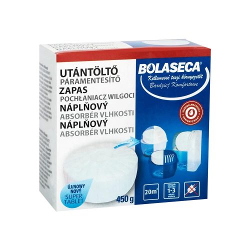 Bolaseca páramentesítő tabletta 450g