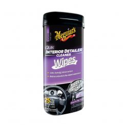   Meguiar's Quik Interior Detailer Wipes belső műanyagtisztító és ápoló kendő matt 25 db