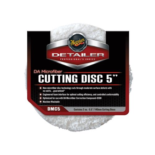 Meguiar's DA Microfiber Cutting Disc 5" mikroszálas vágó polírozó korong 2db 140 mm